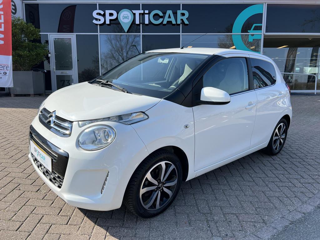 Citroën C1 1.0 VTi 68 pk Shine ETG Automaat 5 drs Achteruit, Gebruikt, Elektrische ramen, 4 stoelen, C1