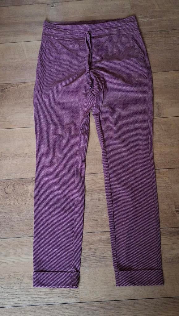 Donkerroze broek Studio Anneloes maat S, Maat 38/40 (M), Studio Anneloes, Verzenden, Zo goed als nieuw