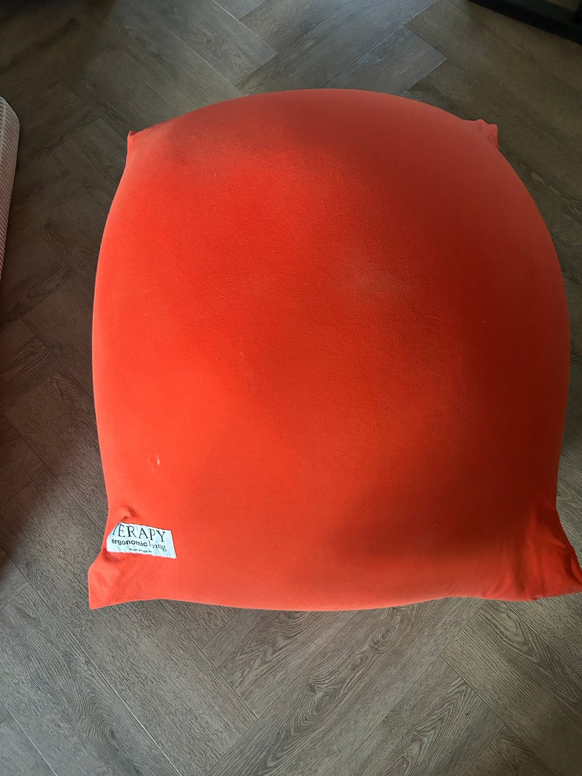 Terpy Zitzak Oranje - Ergonomisch en Comfortabel, Ophalen, Gebruikt, Oranje, Zitzak