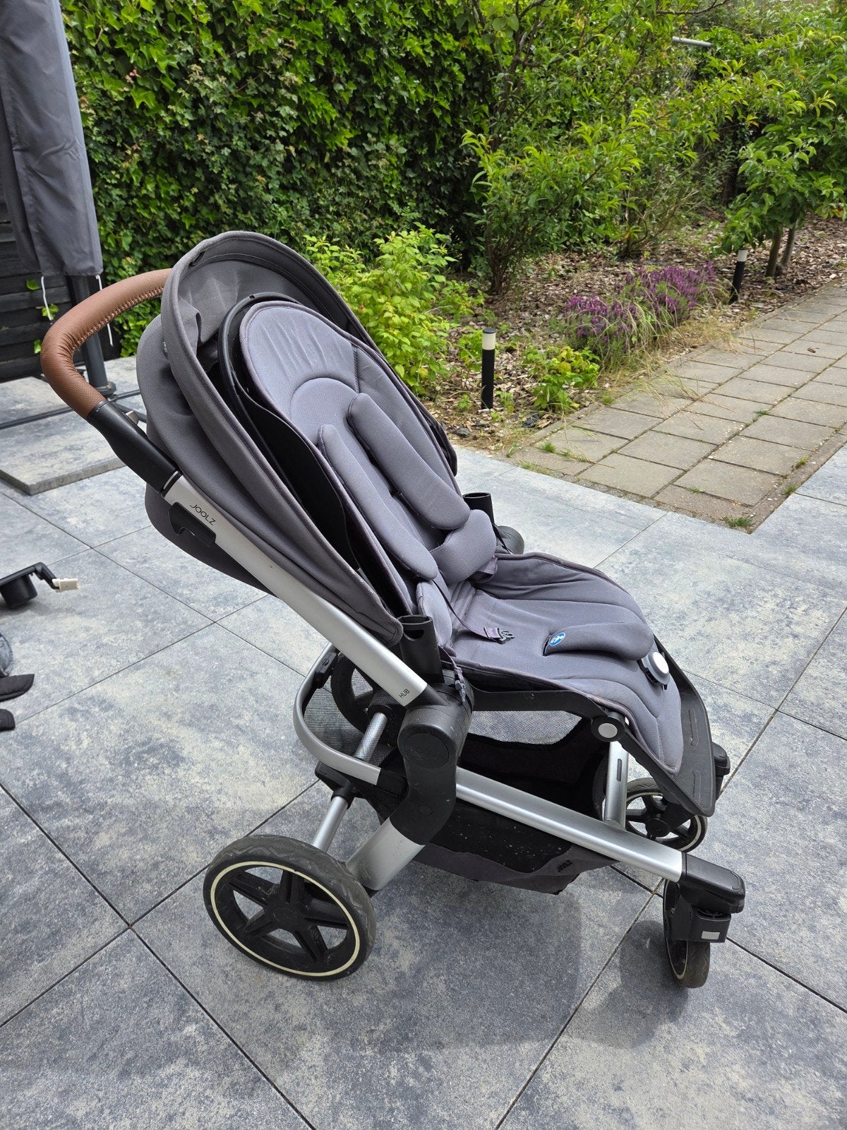 Joolz Hub Combiwagen met Reiswieg en Accessoires, Kinderen en Baby's, Kinderwagens en Combinaties, Gebruikt, Combiwagen, Verstelbare duwstang