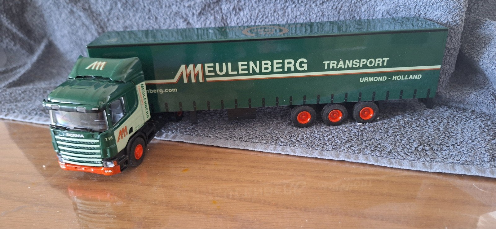 Lion Toys Scania 530 Meulenberg Transport 80 jaar jubileum, Verzenden