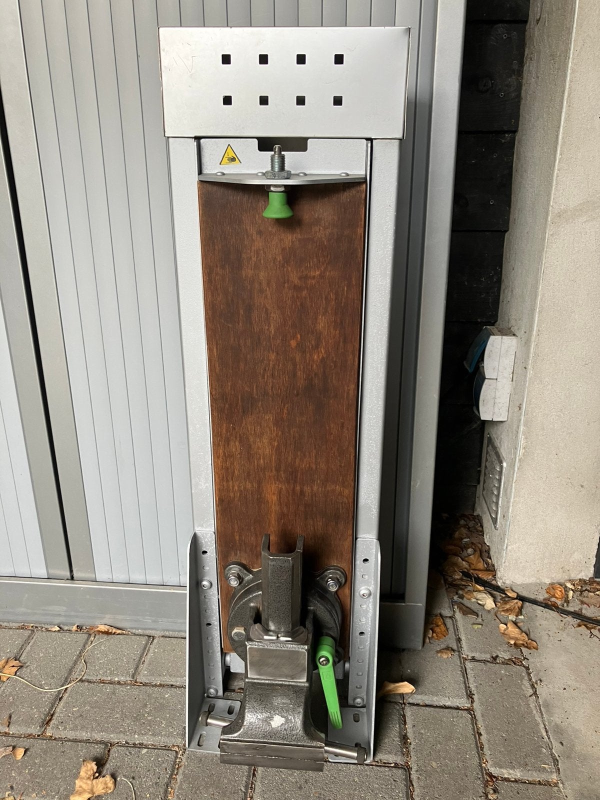 Erg mooie Bott opklare bankschroef, Doe-het-zelf en Verbouw, Werkbanken, Ophalen, Zo goed als nieuw, Bankschroef
