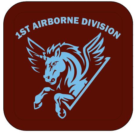 ww2 1st british airborne division magneet, Verzenden, Luchtmacht, Engeland, Embleem of Badge