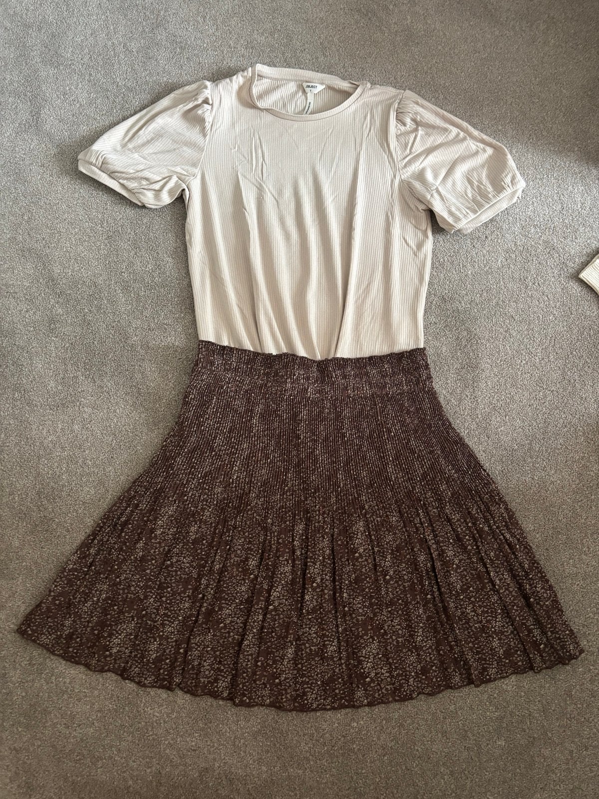 Mooie YAYA rok maat 38 met gratis shirtje, Kleding | Dames, Maat 38/40 (M), Bruin, Ophalen of Verzenden, Zo goed als nieuw