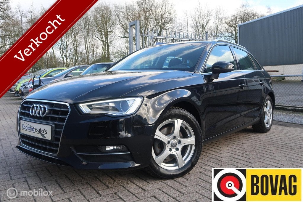 Audi A3 Sportback 1.4 TFSI Ambiente Pro Line, Voorwielaandrijving, Stof, Gebruikt, Zwart