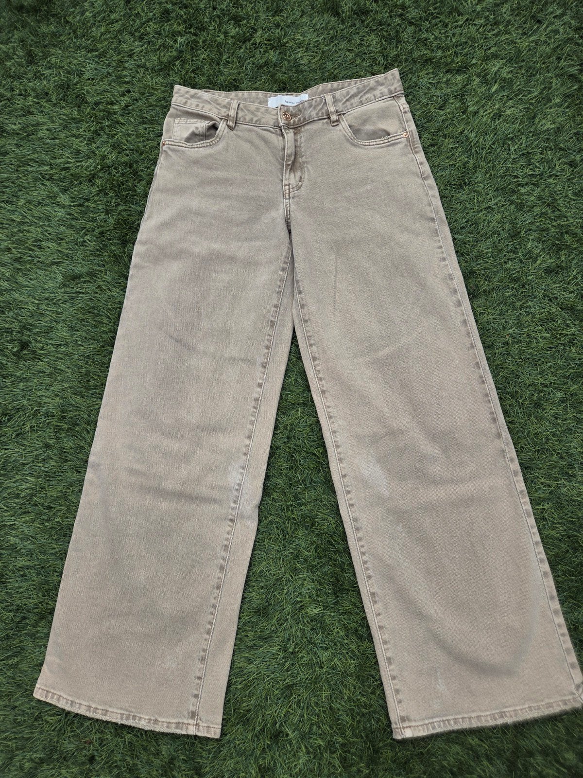 camel jeans Queen Harts maat L, Kleding | Dames, Broeken en Pantalons, Maat 38/40 (M), Bruin, Ophalen of Verzenden, Zo goed als nieuw