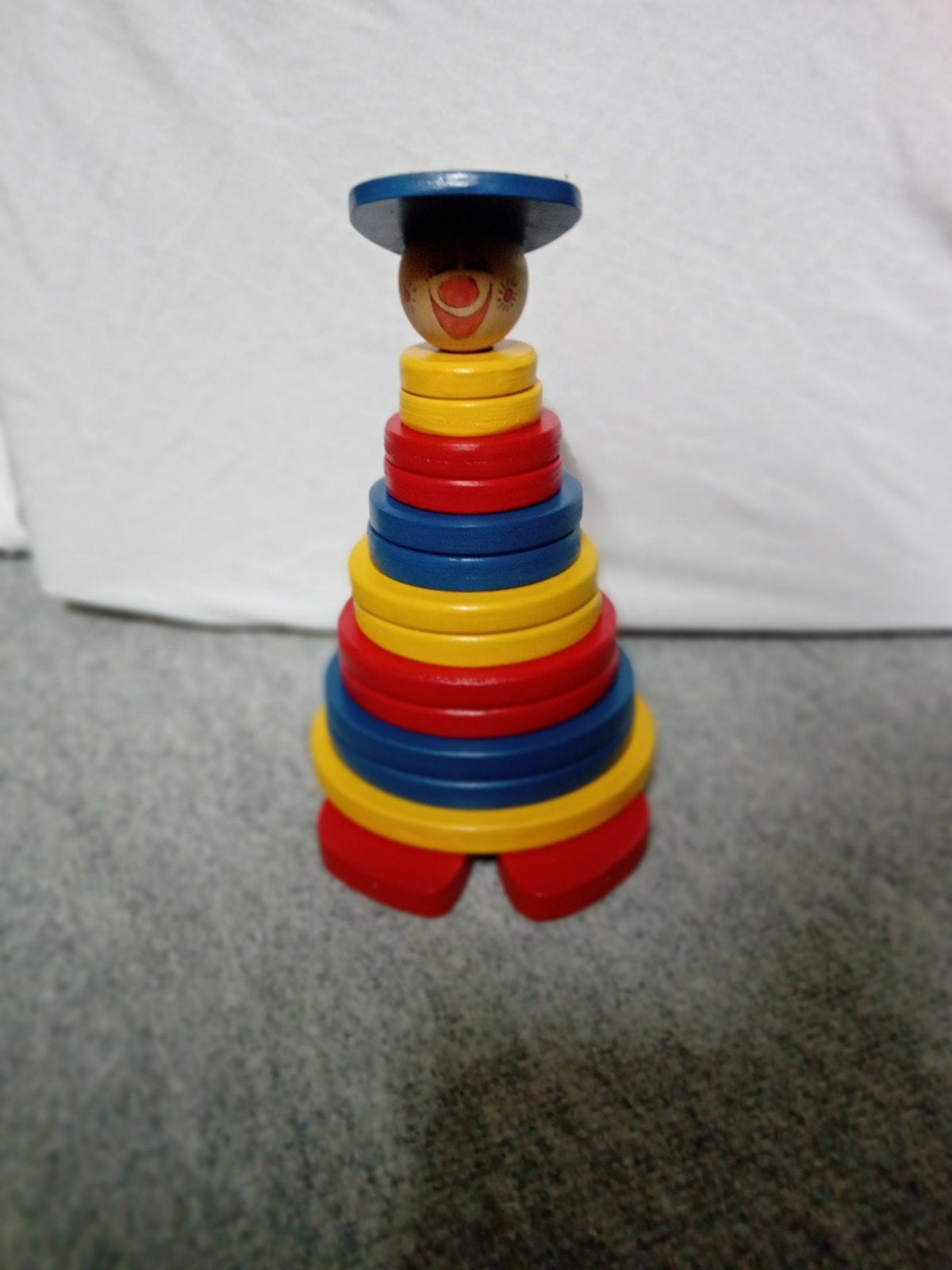 Houten stapeltoren met clownshoofd, Ophalen, Gebruikt, Overige typen