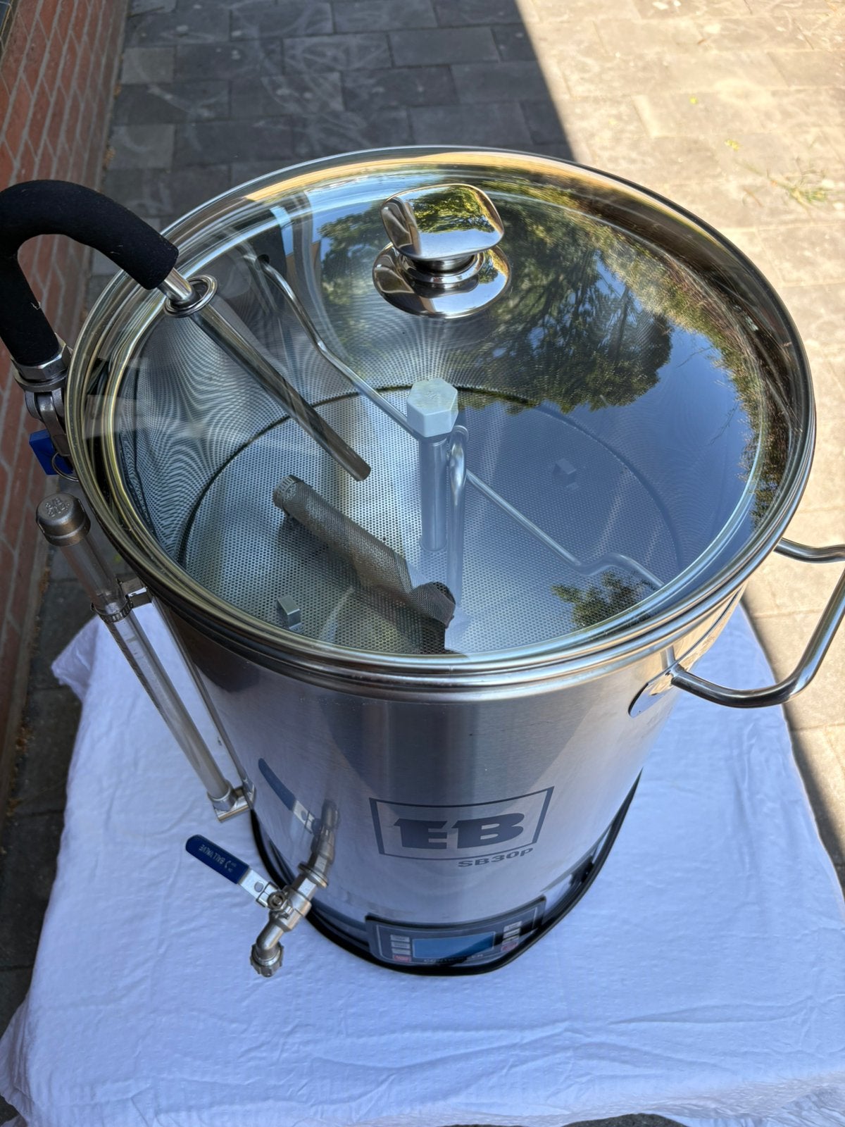 Complete bierbrouwset. Direct brouwen!, Ophalen, Zo goed als nieuw