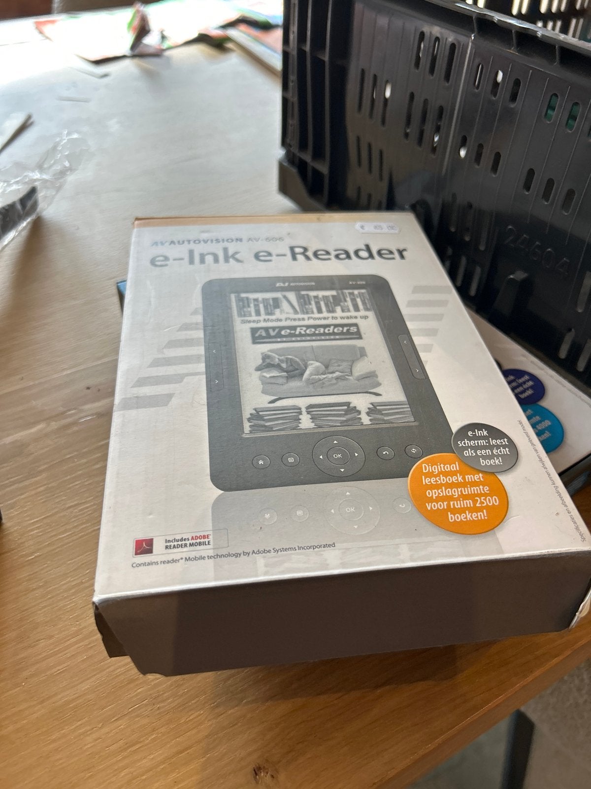 AVAUTOVISION AV-606 e-Ink e-Reader - Digitaal leesboek, Nieuw, Ophalen of Verzenden, 16 GB of meer, Touchscreen