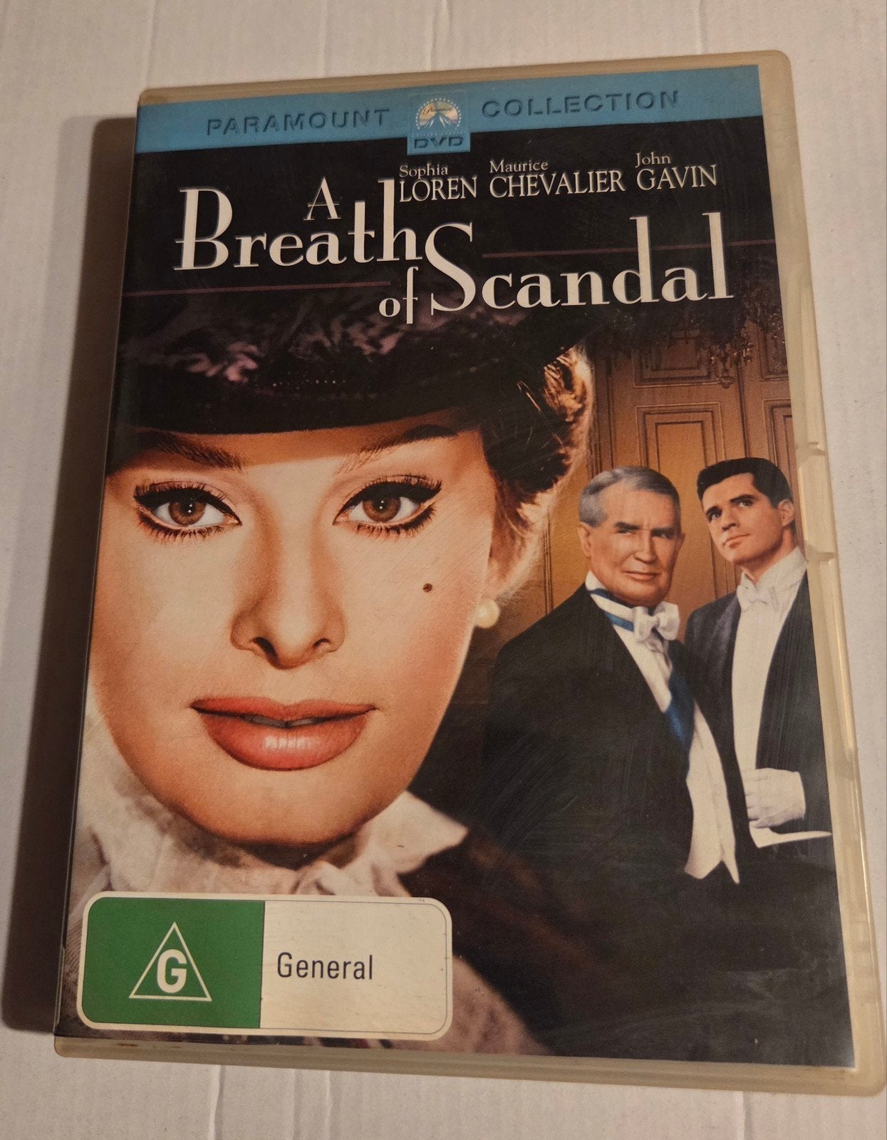 A Breath of Scandal (1960) -  DVD, Turks, Ophalen of Verzenden, Zo goed als nieuw, Italiaans
