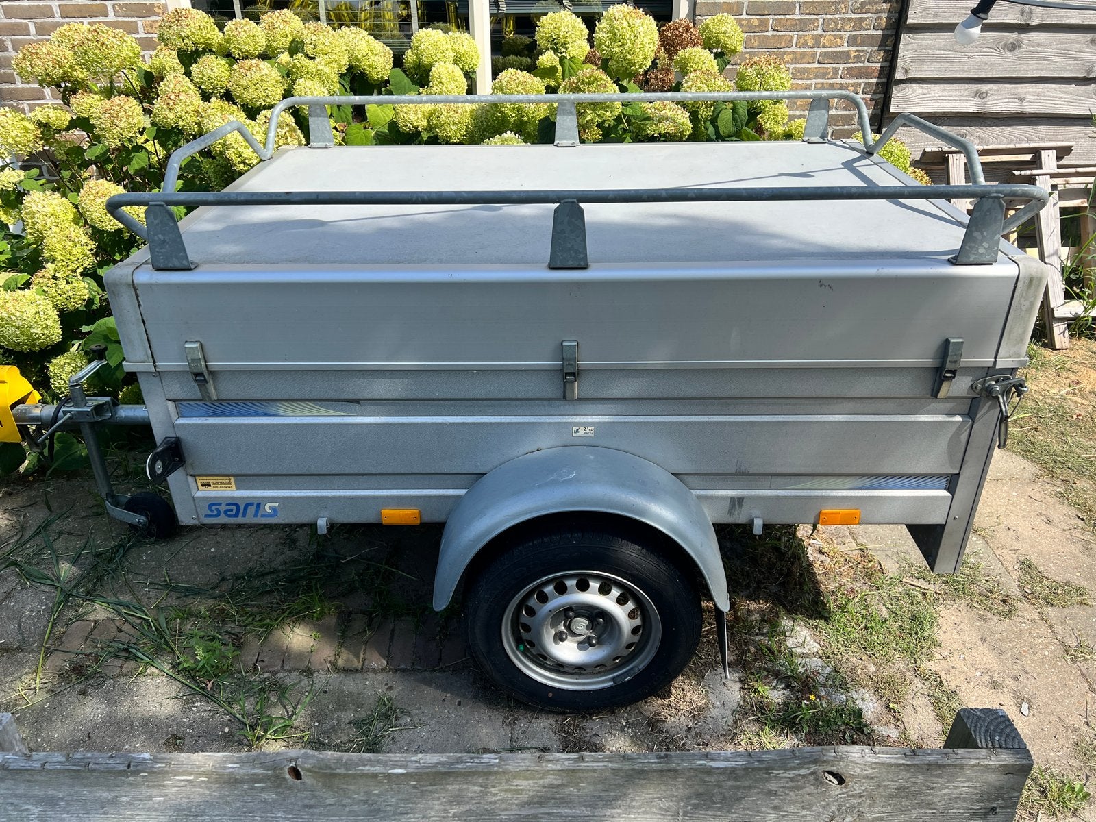 Saris bagagewagen / aanhanger met impreaal, Auto diversen, Aanhangers en Bagagewagens, Ophalen, Gebruikt