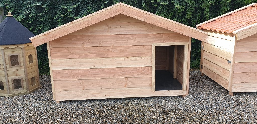 Hondenhok Amstelveen | Duurzaam materiaal | Maatwerk, Dieren en Toebehoren, 110 cm of meer, 100 cm of meer, Ophalen of Verzenden