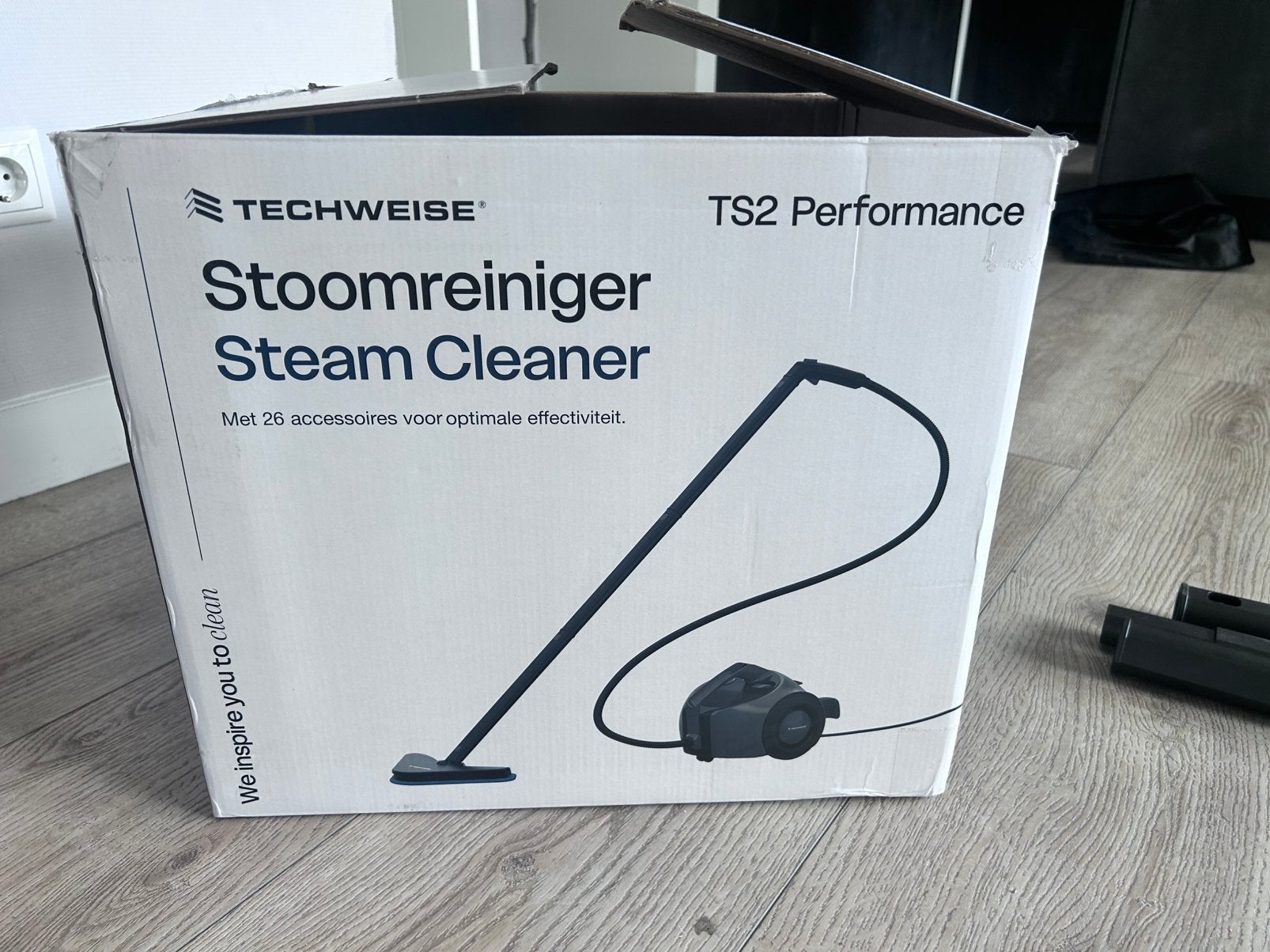 Stoomreiniger TS2 performance, Ophalen, Zo goed als nieuw