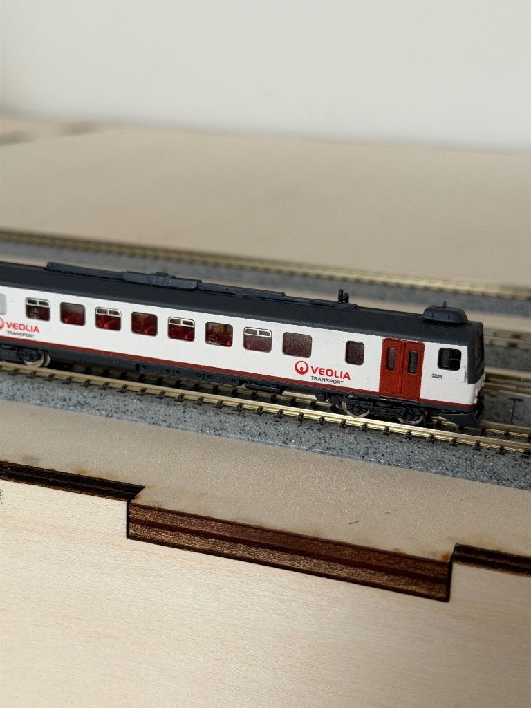 Wadloper Veolia uitvoering. Zeldzaam, Hobby en Vrije tijd, Modeltreinen | N-Spoor, Zo goed als nieuw, Treinset, Gelijkstroom, Fleischmann