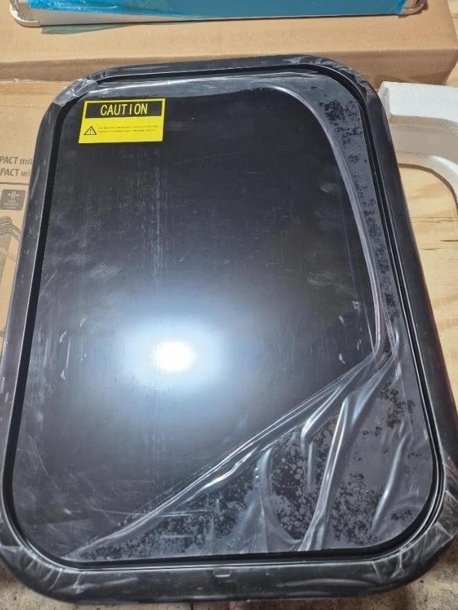 Carbest raam camper 350 x 500 mm incl. binnenvenster, Nieuw, Ophalen of Verzenden