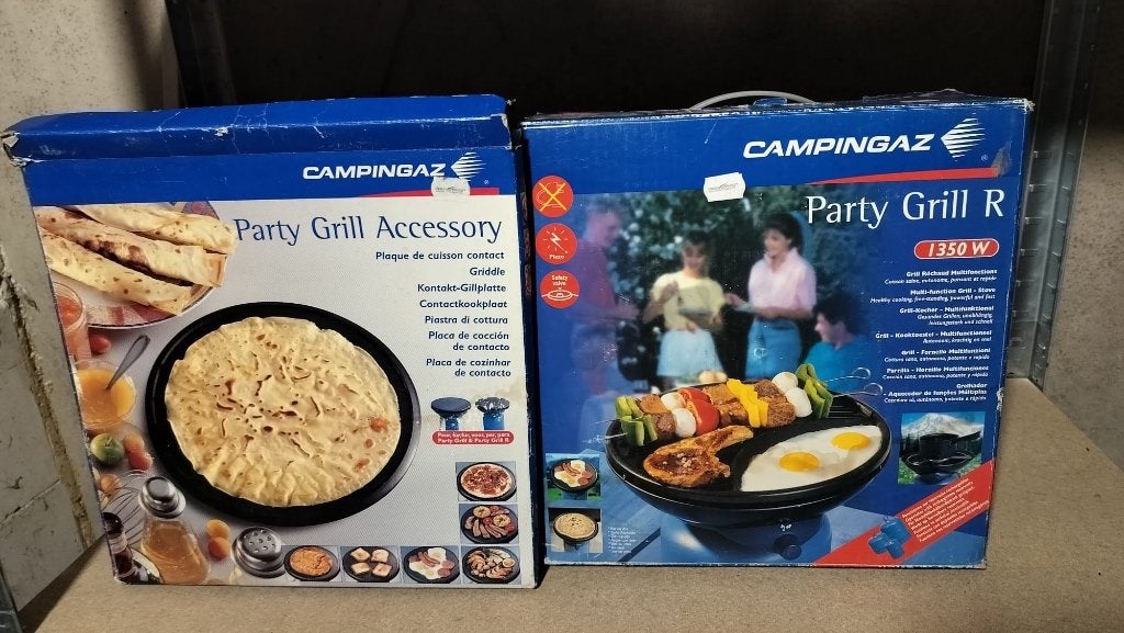 Campinggaz party grill, Ophalen, Gebruikt