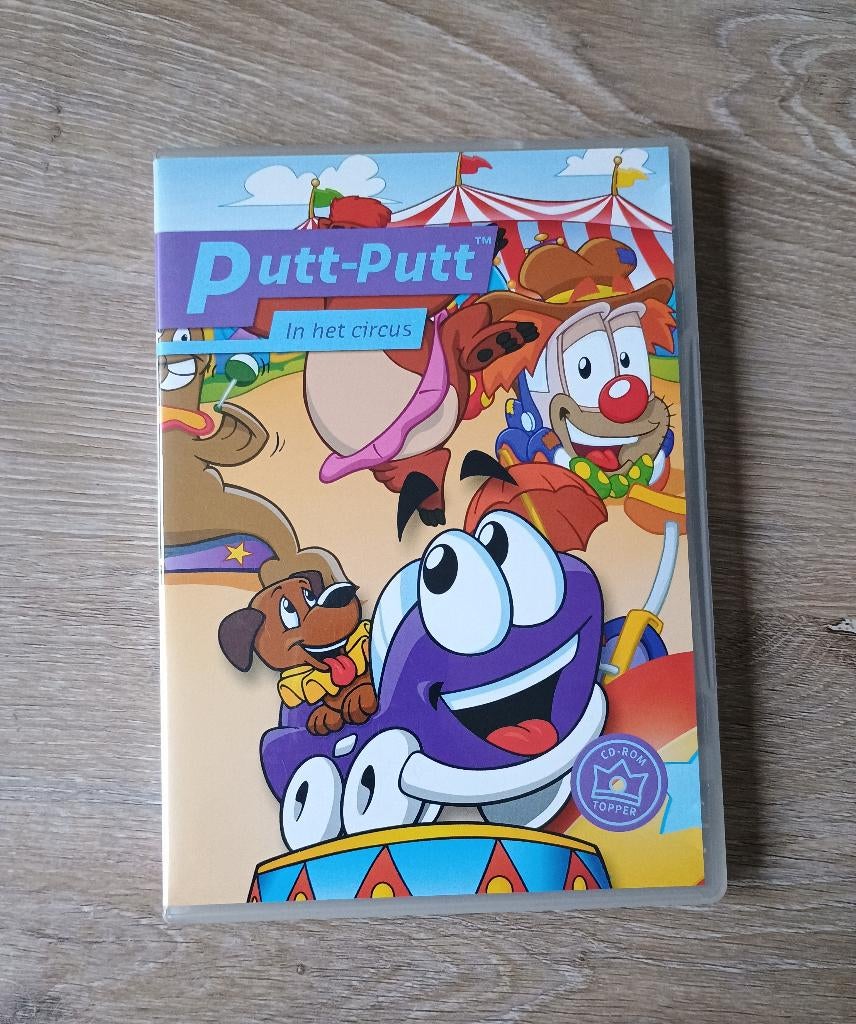 pc putt putt 4 in het circus, Spelcomputers en Games, Games | Pc, Puzzel en Educatief, Gebruikt, 1 speler, Ophalen of Verzenden