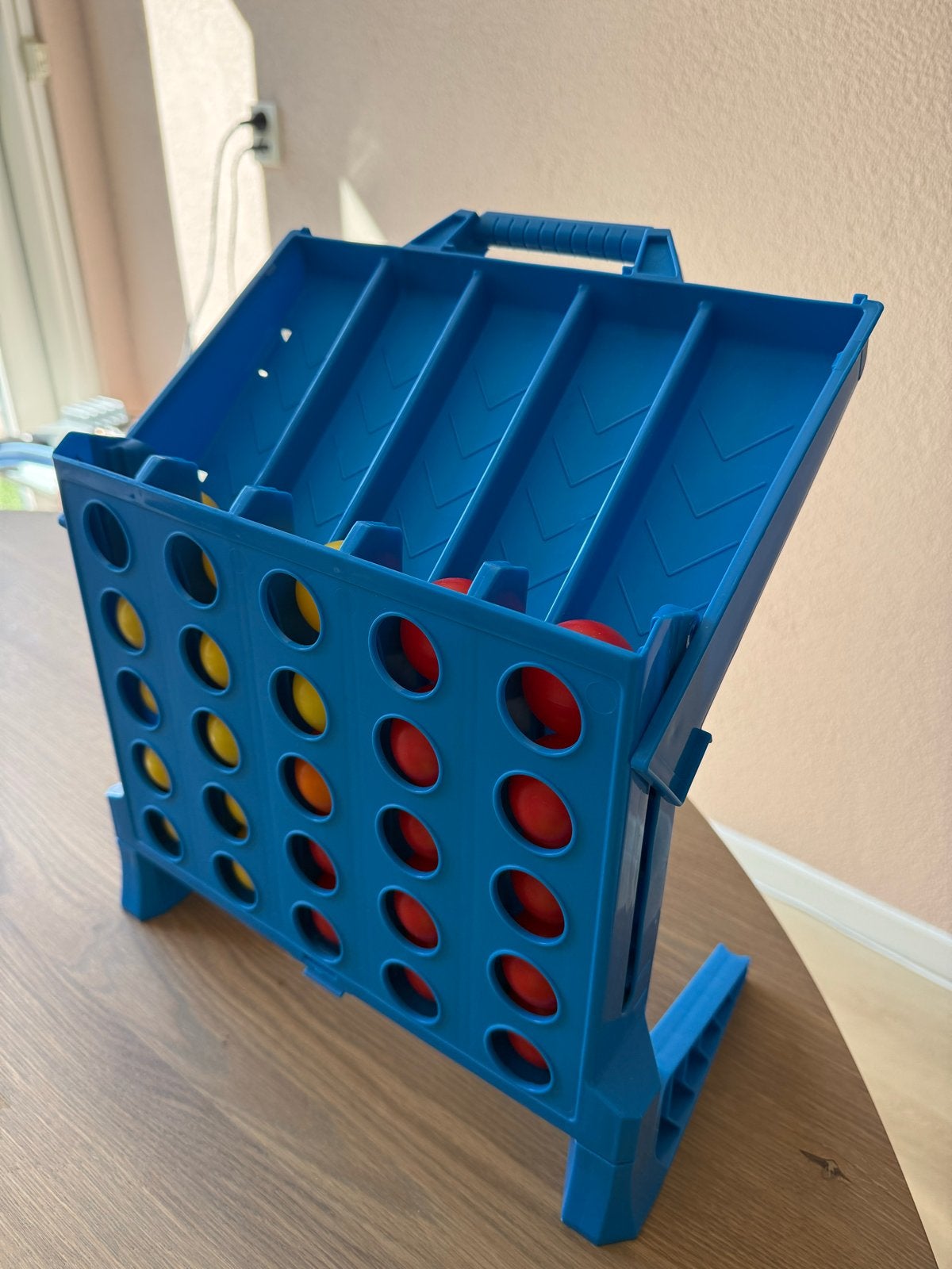 Hasbro Stuiter 4-op-een-rij: Actievol Gezelschapsspel, Verzamelen, Speelgoed, Ophalen of Verzenden, Zo goed als nieuw
