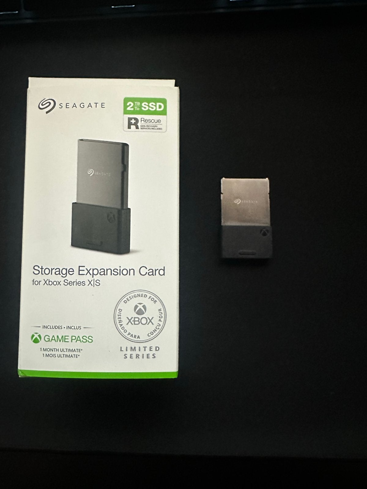 SEAGATE Storage Expansion Card 2TB voor Xbox Series X/S, Ophalen of Verzenden, Zo goed als nieuw, Geheugenkaart, Xbox Series S