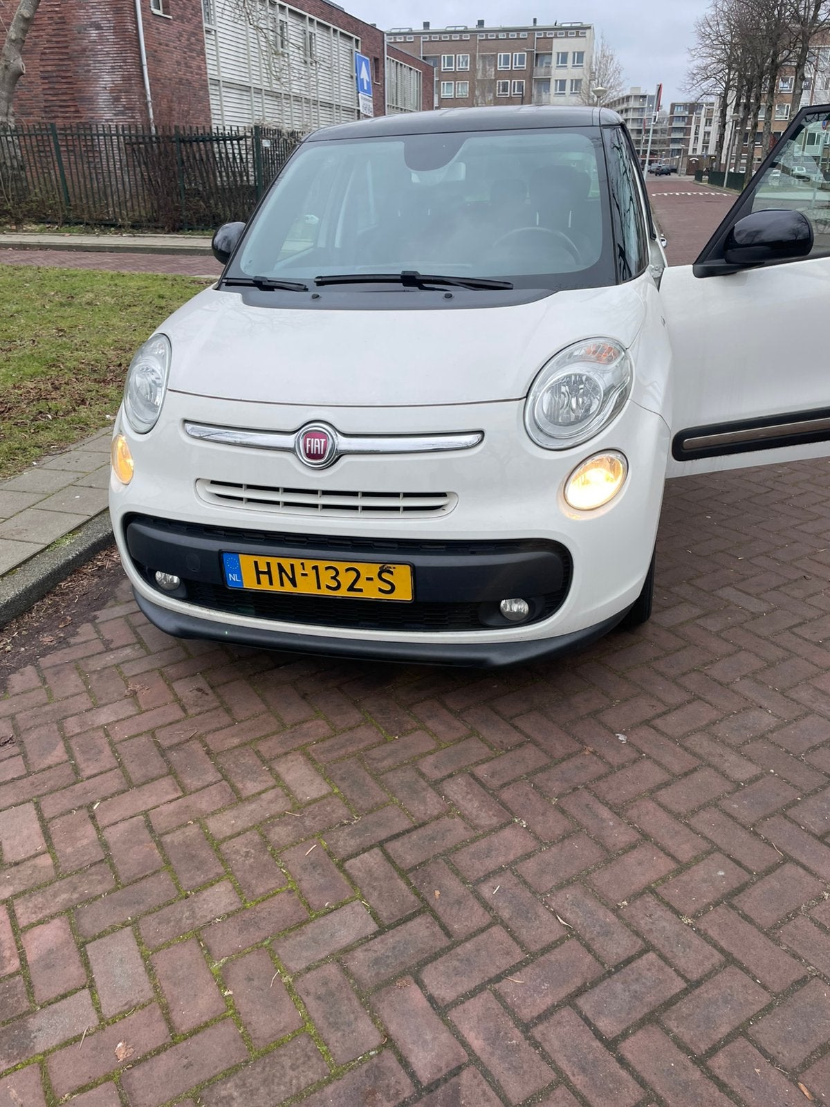 Fiat 500L Living automaat 1.3 Multijet 95 2015 Wit, Voorwielaandrijving, 1295 kg, 400 kg, Wit