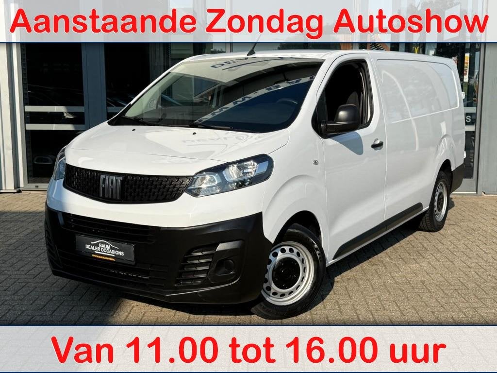 Fiat SCUDO 1.5 L2H1 PROFESSIONAL AIRCO CRUISE PDC 3 ZITPLAAT, Auto's, Bestelauto's, Wit, Bedrijf, Parkeersensor, 1499 cc