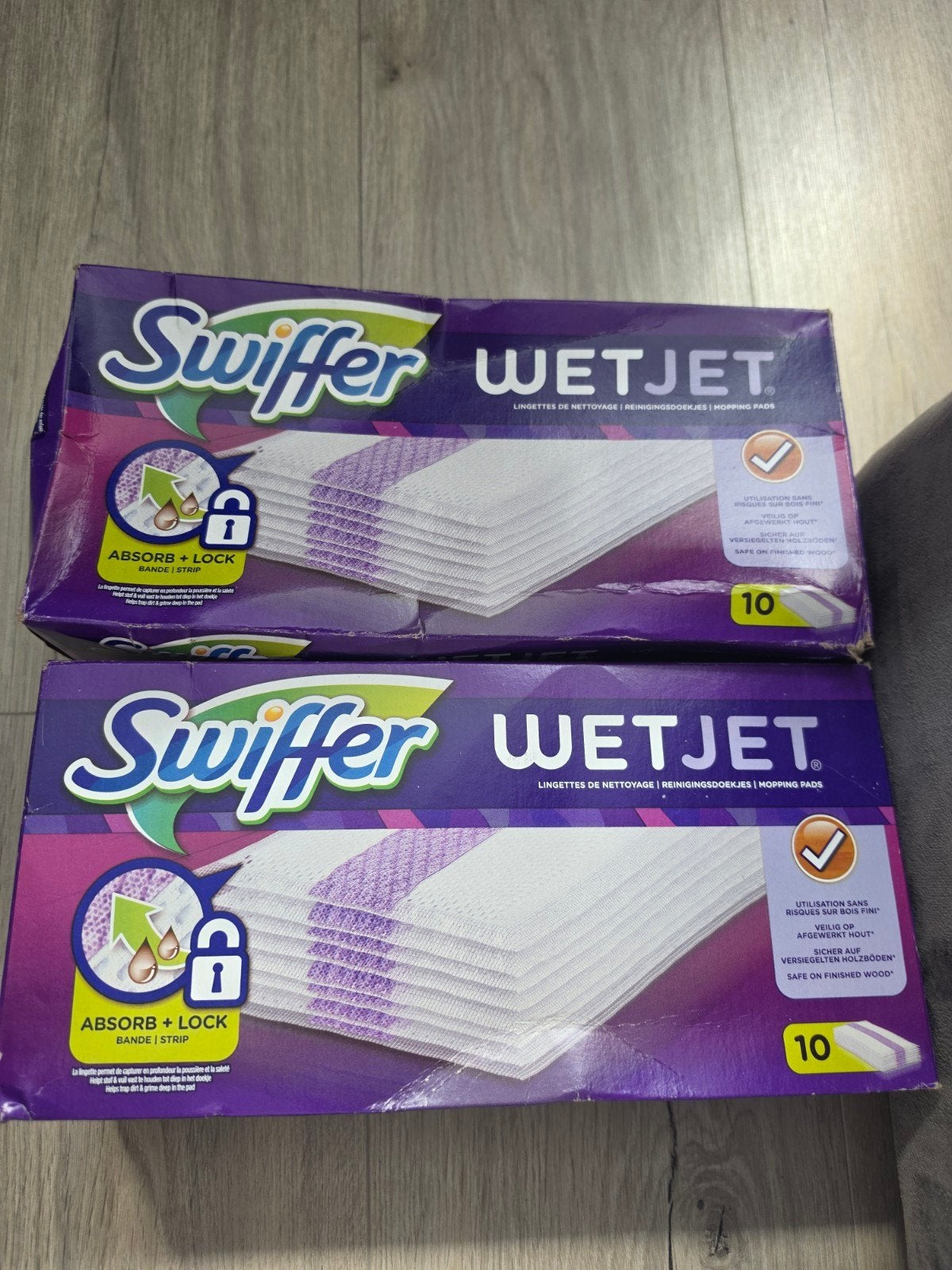 Swiffer WetJet Reinigingsdoekjes - 2x10 stuks, Ophalen, Mop of Dweil