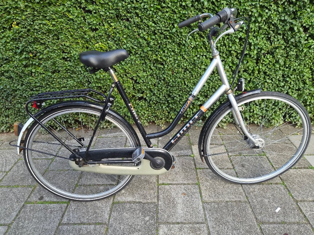 Limit damesfiets met drie versnellingen, Fietsen en Brommers, Overige merken, Gebruikt, Versnellingen, Trommelrem