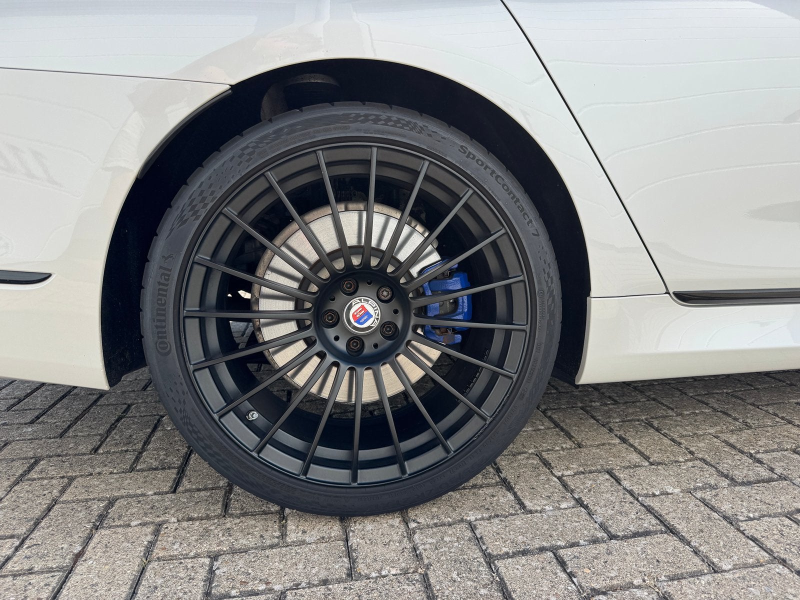 Alipina 21 inch velgen 4 stuks breedset G11 G12 7-serie B7, Ophalen, Achter, Spatbord