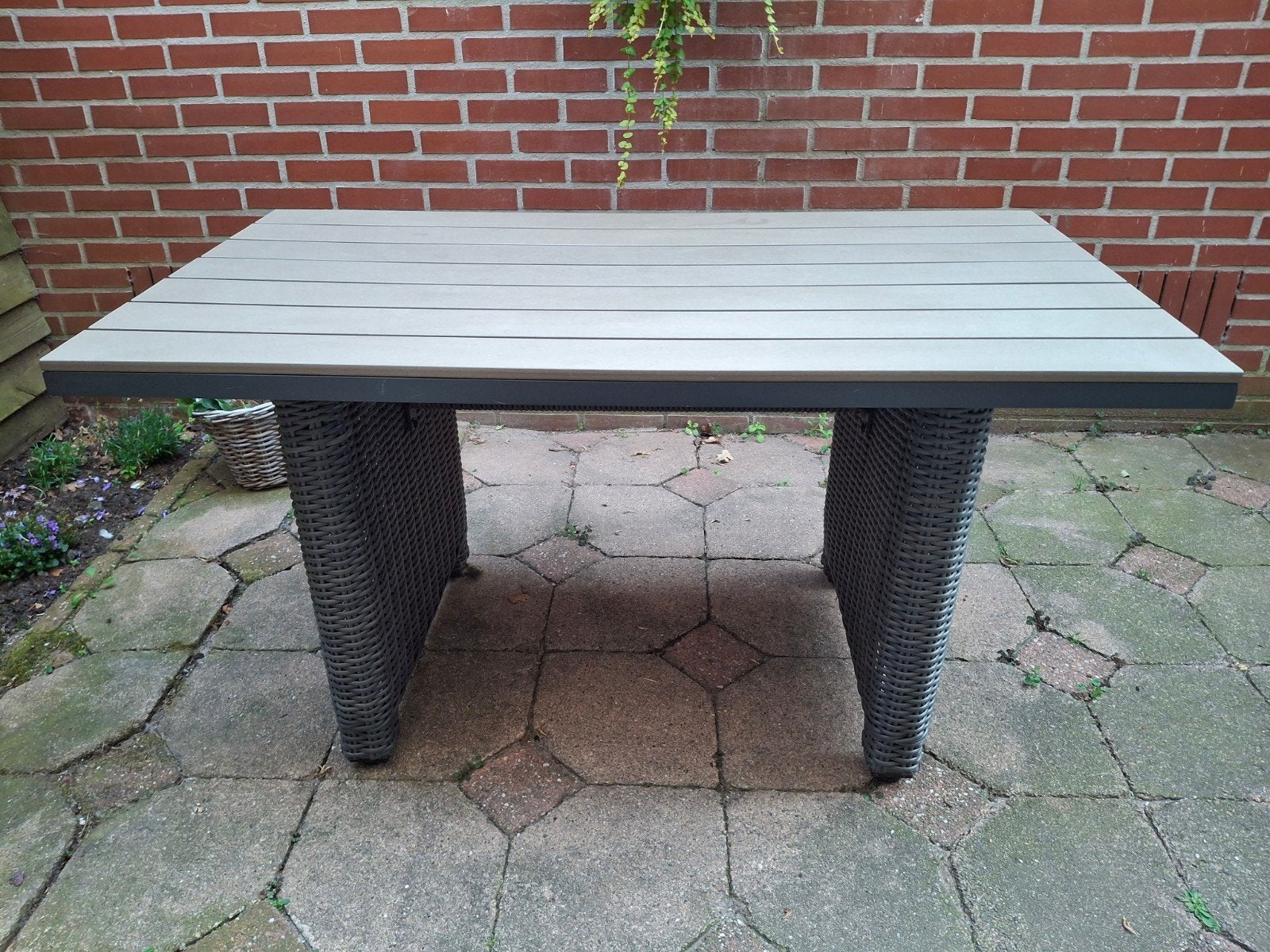 Elegante tuintafel, Ophalen, Gebruikt, Rechthoekig