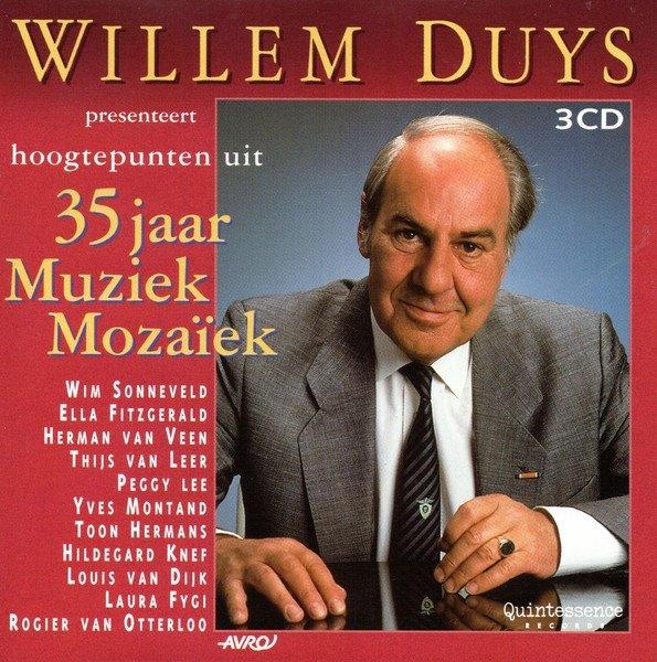 Willem Duys - 35 Jaar Muziek Mozaïek 3XCD, Verzenden, Zo goed als nieuw, Pop