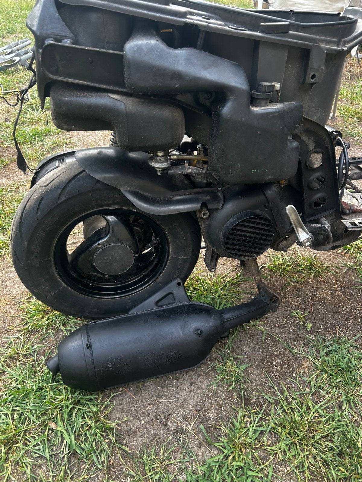 172cc piaggio blok ac, Fietsen en Brommers, Brommeronderdelen | Scooters, Ophalen, Zo goed als nieuw, Blok, Piaggio