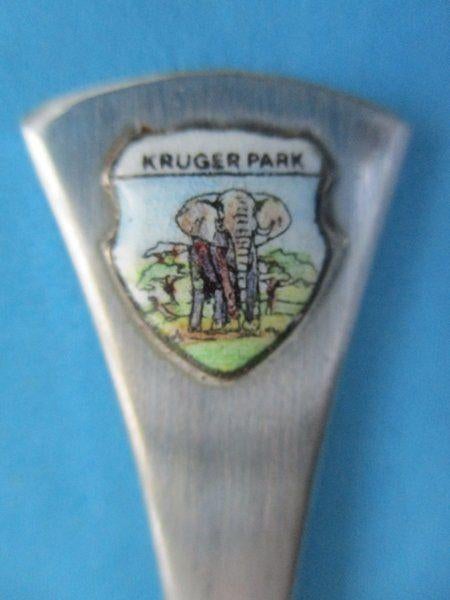 (A2879)  Krugerpark olifant licht, Ophalen of Verzenden, Gebruikt, Overige materialen, Bestek