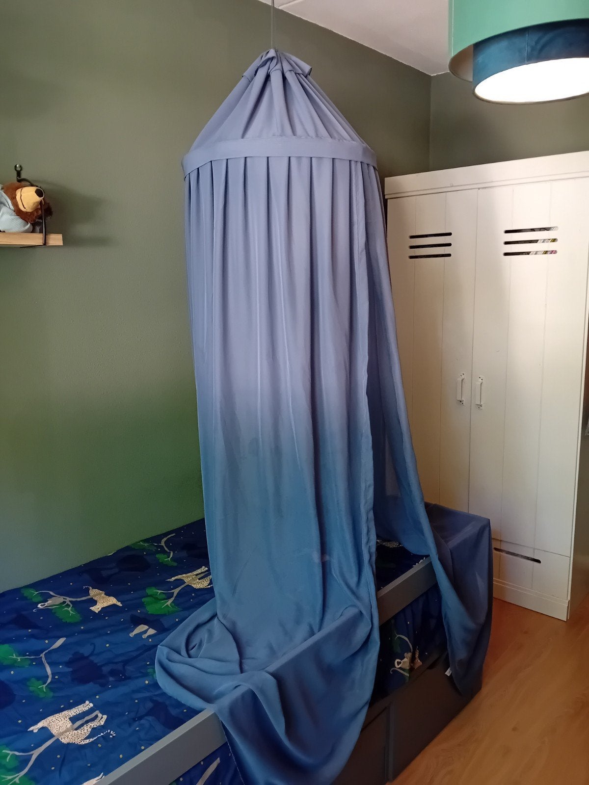 Baby's Only Hemel/Klamboe voor Wieg of Ledikant - Blauw, Kinderen en Baby's, Ophalen, Zo goed als nieuw, Minder dan 140 cm, Minder dan 70 cm