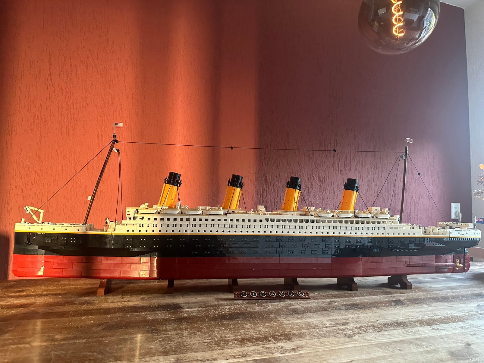 Lego titanic, Ophalen, Zo goed als nieuw