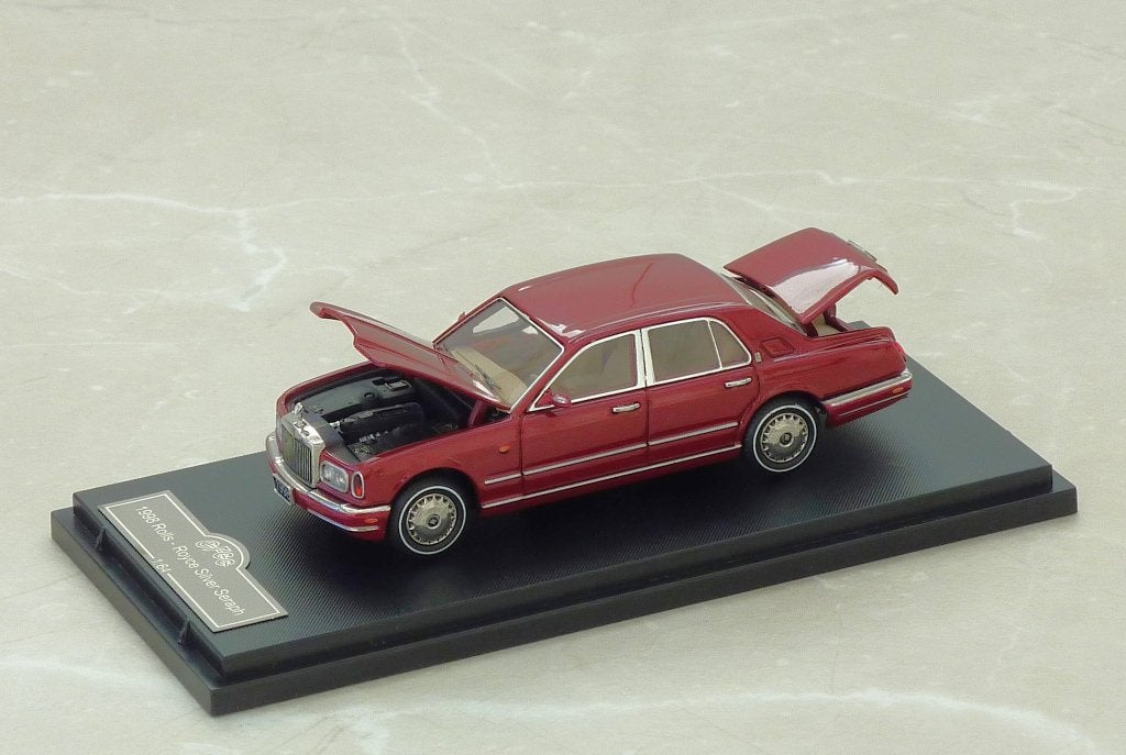 schaal 1-64 1998 Rolls Royce Silver Seraph (bordeaux), Ophalen of Verzenden, Nieuw, Auto