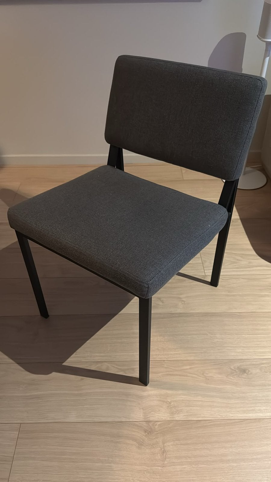NOUS Living eetkamerstoelen (3 stuks), Ophalen, Zo goed als nieuw, Grijs, Vijf, Zes of meer stoelen