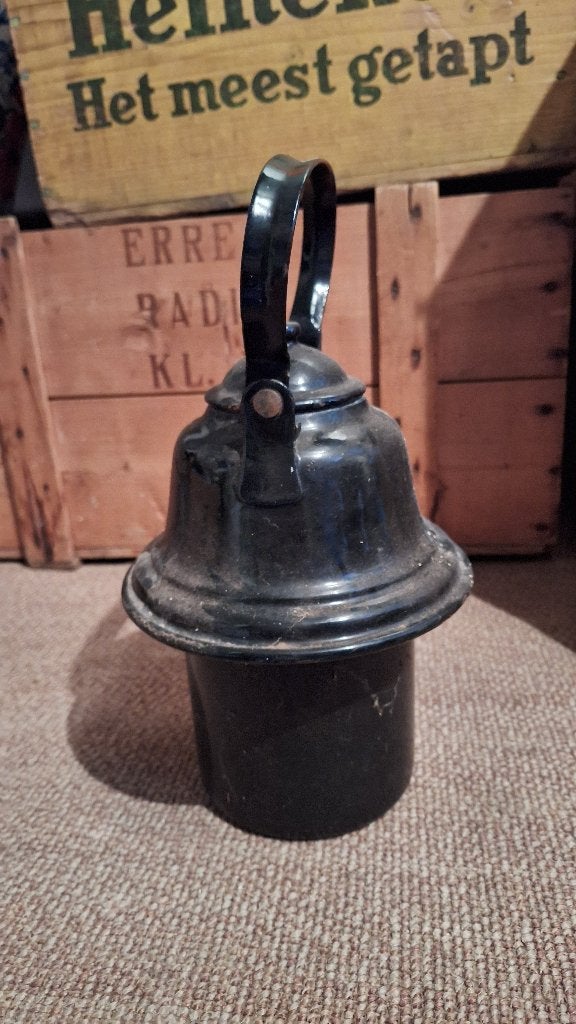 Oude Emaille Koffiekan / Waterketel, Ophalen