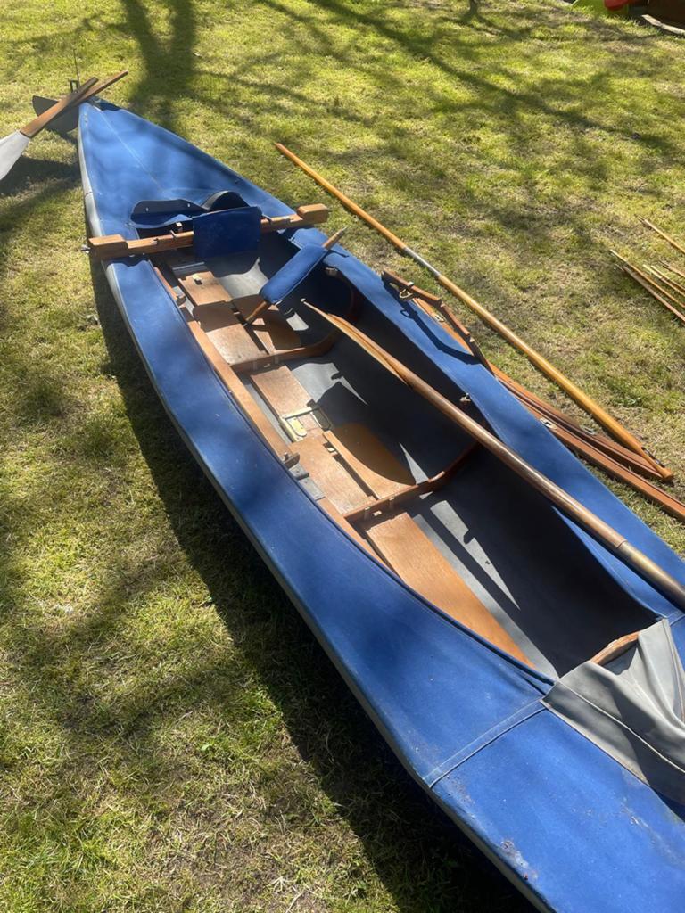 Vintage Vouwkano Stern WZ60 compleet, Watersport en Boten, Ophalen, Gebruikt, Met peddels, Overige typen