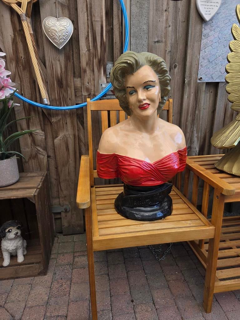 Marilyn Monroe Buste - Hollywood Glamour, Antiek en Kunst, Ophalen, Buste, 50 - 100 cm, Overige materialen