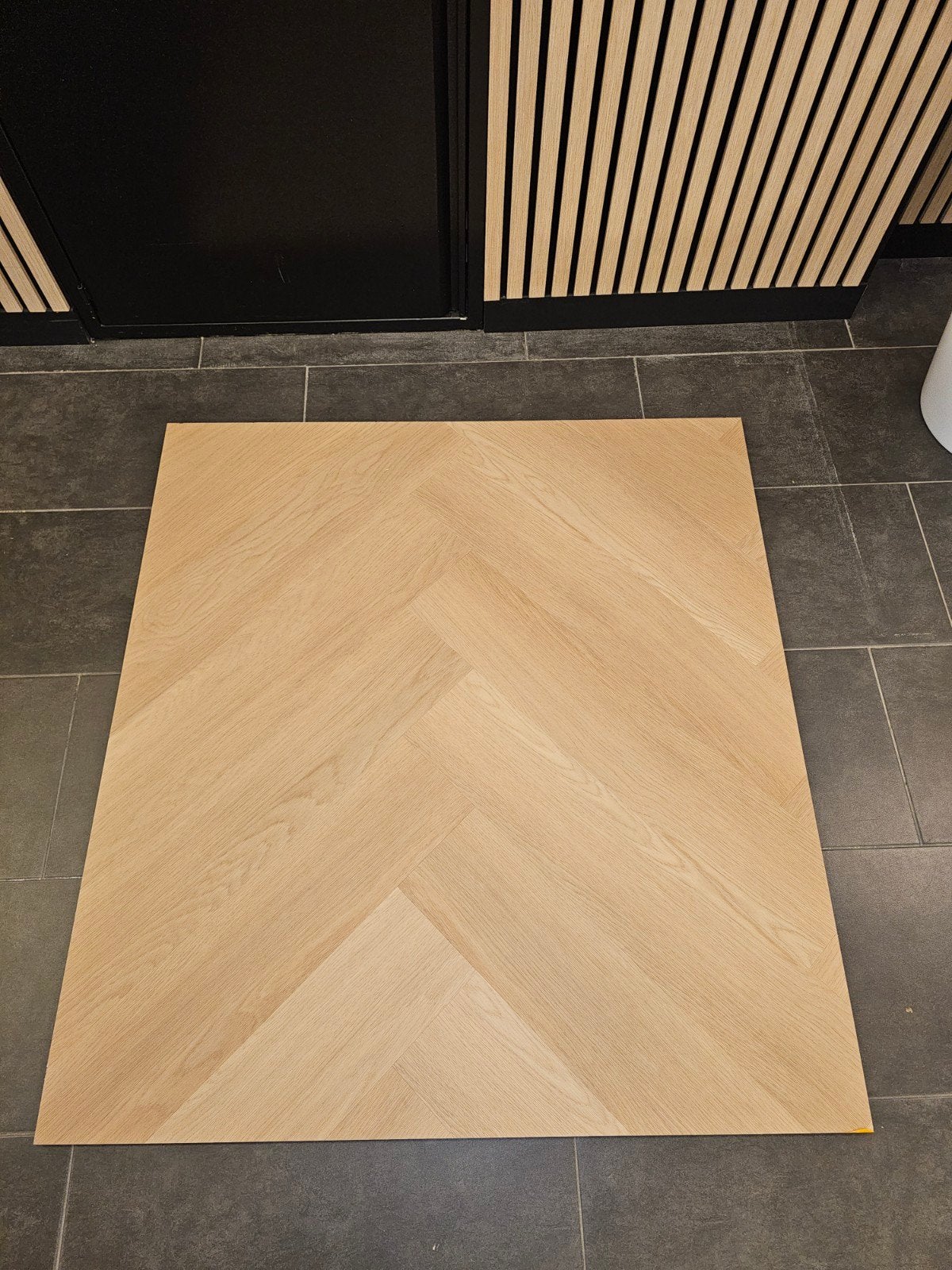 86m² (Klik Visgraat PVC) Licht eiken  / Almere Poort, Ophalen, Crème, 75 m² of meer, Overige typen