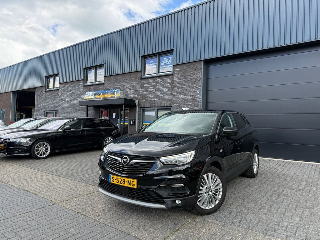 Opel Grandland X 1.2 Turbo Innovation | 2E EIGENAAR | 12MND, Auto's, Opel, Gebruikt, 1199 cc, Automatische klimaatregeling, Leder en Stof
