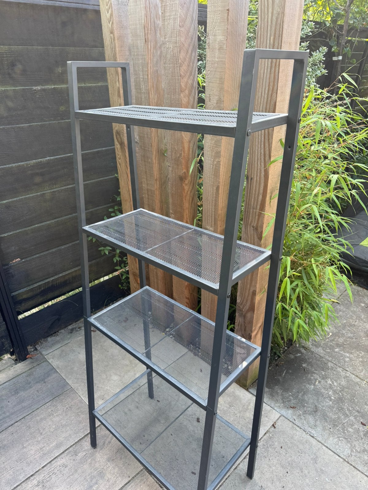 Metalen stelling kast, Huis en Inrichting, Kasten | Stellingkasten, Ophalen, Gebruikt