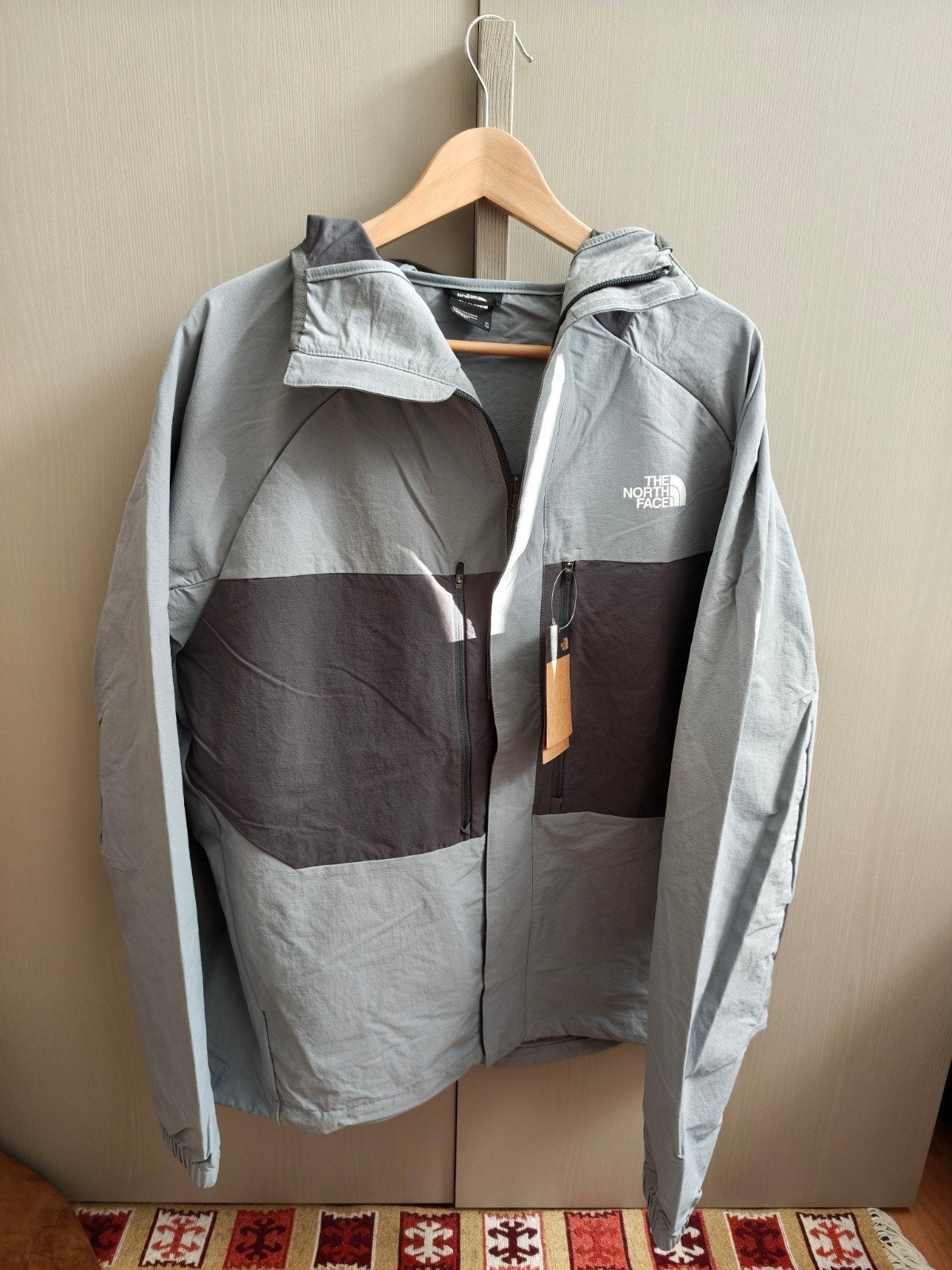 The North Face jas trishull, Ophalen of Verzenden, Grijs, The North Face, Maat 56/58 (XL)