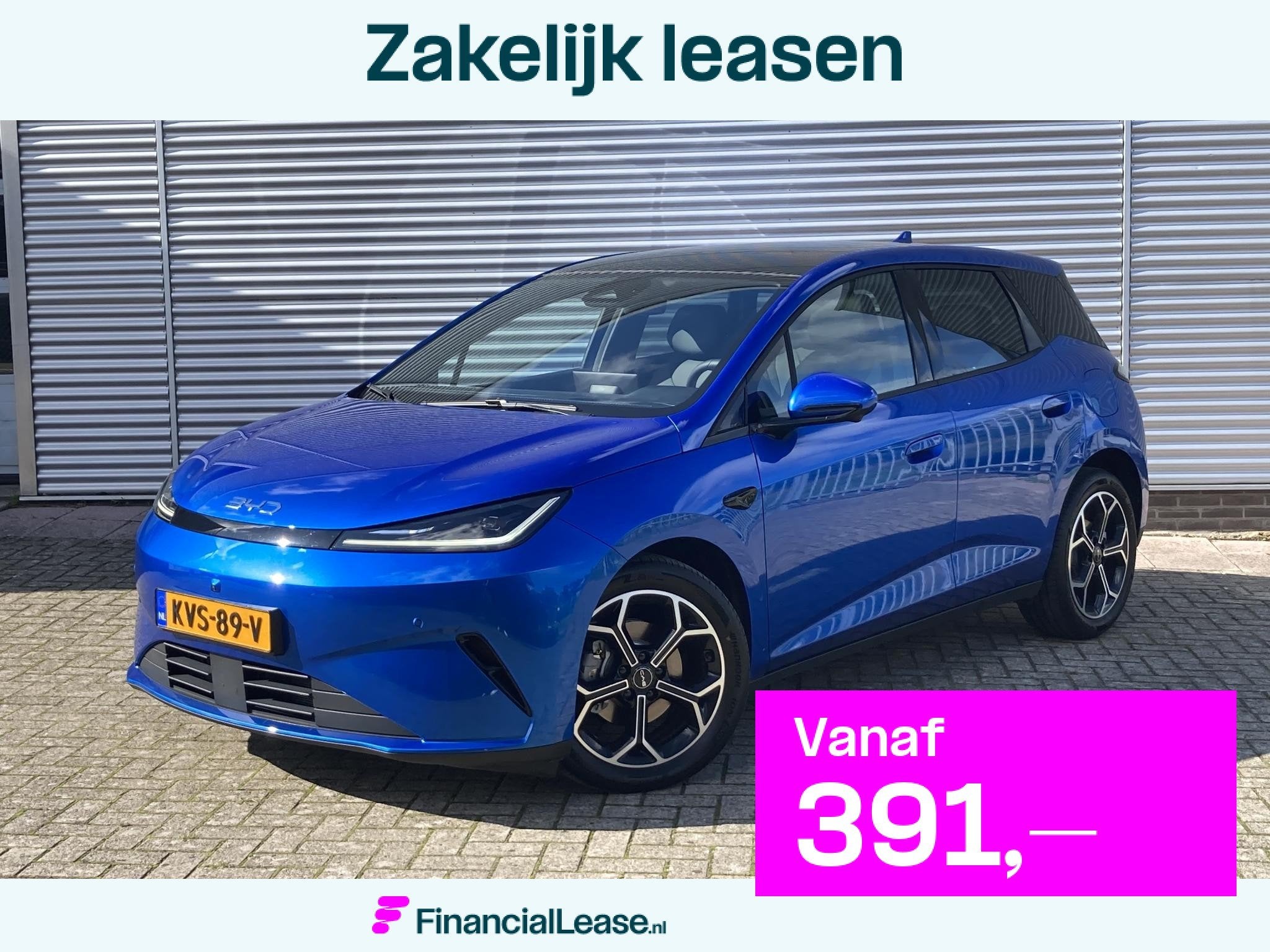 BYD DOLPHIN G 1.5L DM-i Comfort | Plug in | Panorama Dak | 3, Dolphin, 1498 cc, 4 cilinders, Blauw