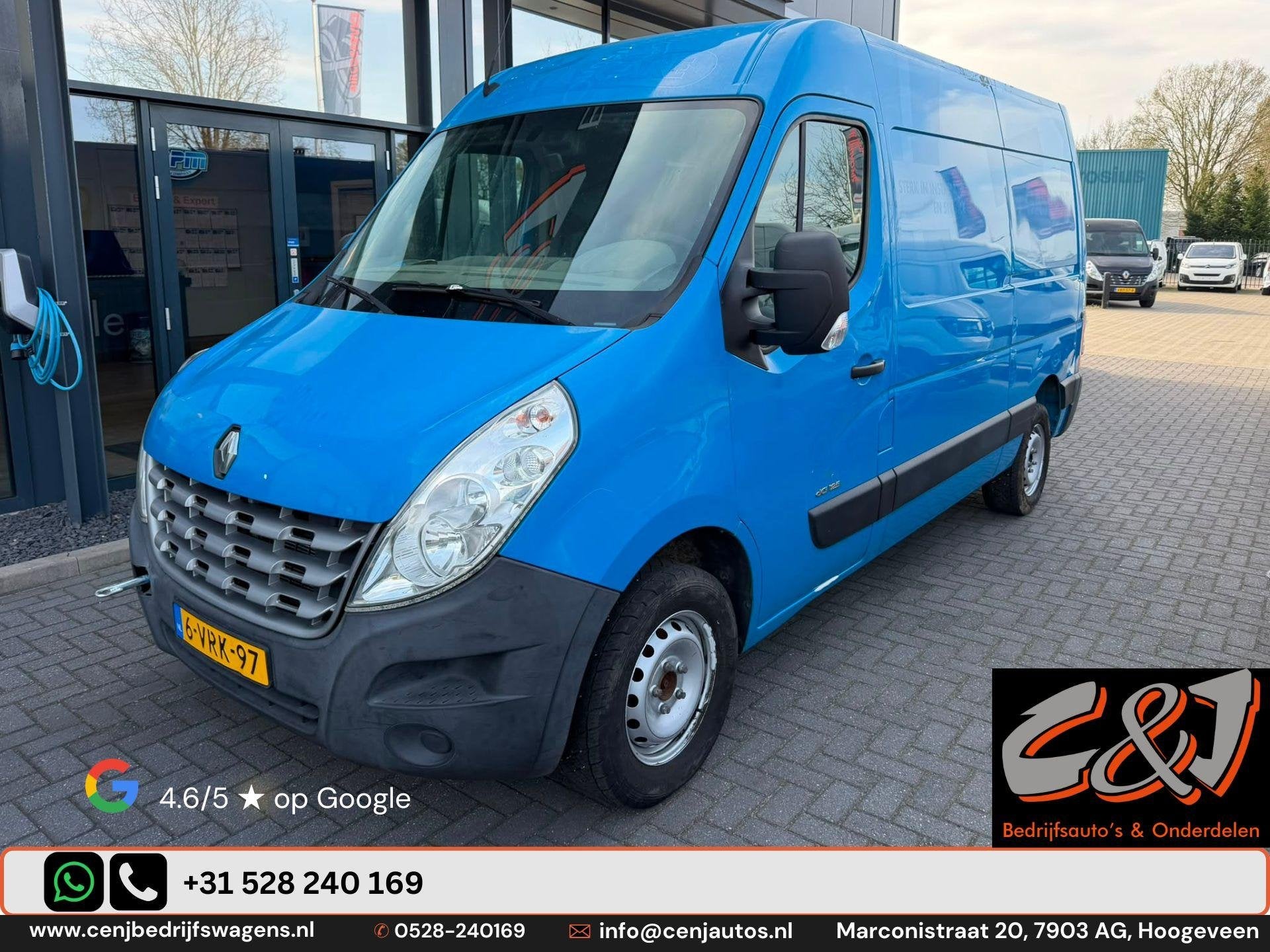 Renault Master T35 2.3 dCi L2H3 motor stuk, airco, MARGE, Renault Nederland N.V., Overige carrosserieën, Postbus 75784
1118 ZX  Schiphol-Rijk, NL