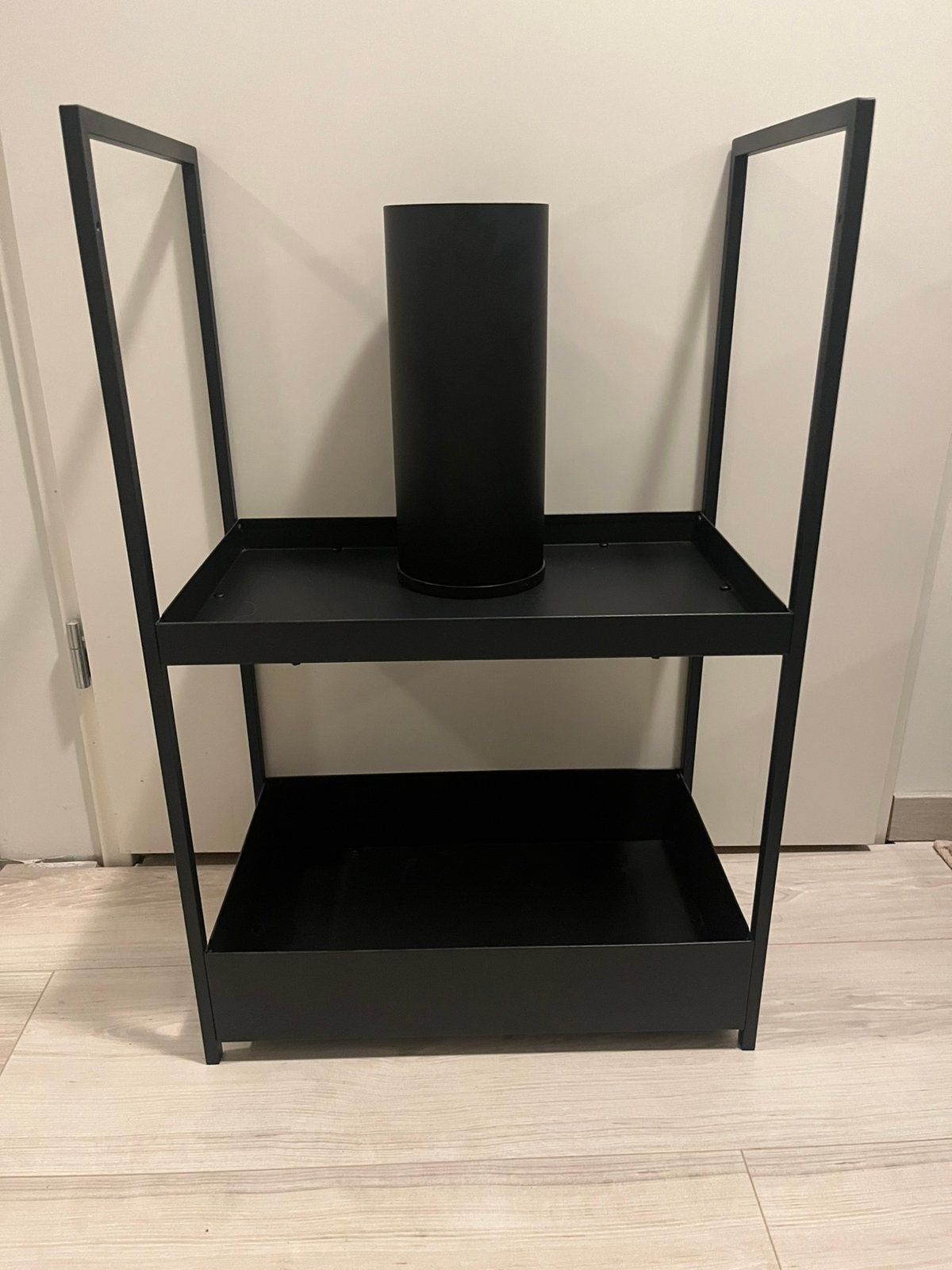 NISSAFORS 50.5x30x83cm zwart, Ophalen, Zo goed als nieuw