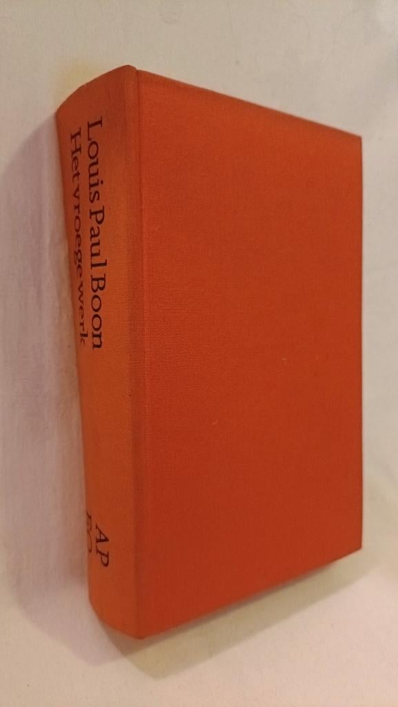 Boon, Louis Paul - Het vroege werk, Boeken, Literatuur, Gelezen, Ophalen of Verzenden
