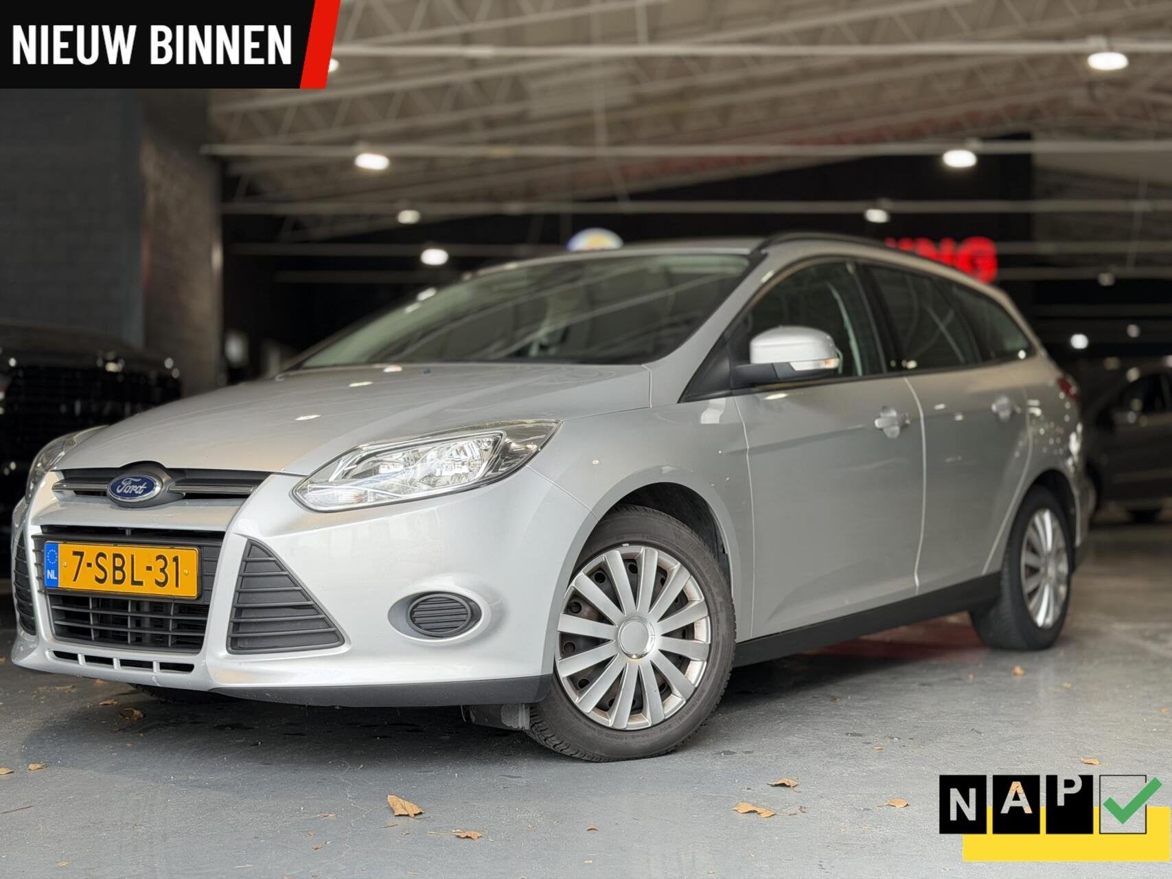 Ford Focus Wagon 1.0 EcoBoost Trend, Euro 5, 101 pk, Gebruikt, Start-stop-systeem