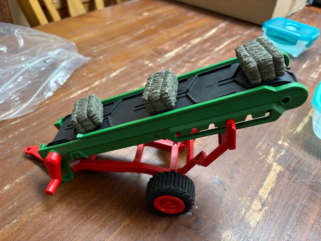 Schleich Farm World 42377 transportband met accessoires, Ophalen of Verzenden, Zo goed als nieuw