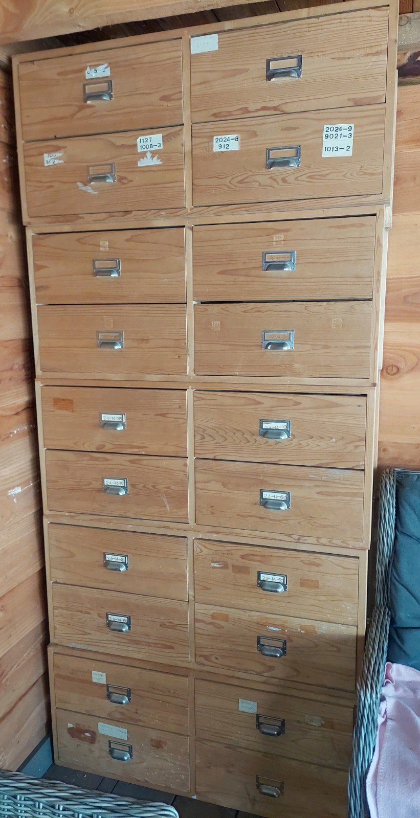Jaren 60, Lundia ladenblokken., Ophalen, Gebruikt, 25 tot 50 cm, Minder dan 100 cm